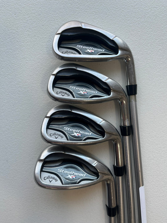 Photo of Callaway Steelhead XR Iron Set Stiff Flex C-Taper Lite 110