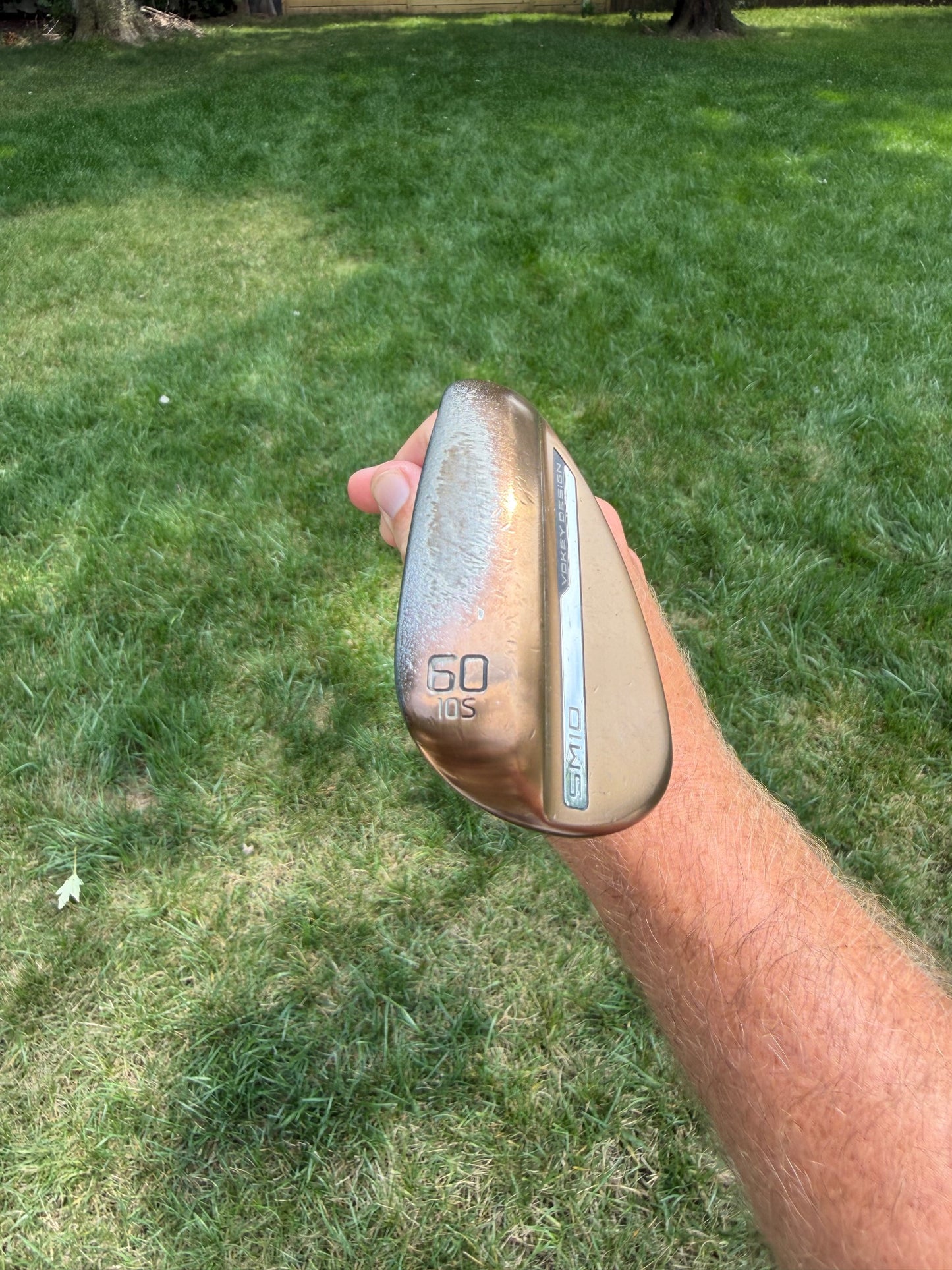 Titleist Vokey SM10 Oil Can Lob Wedge 60°/10 KBS C-Taper Stiff Flex 35.25" NICE — photo 4