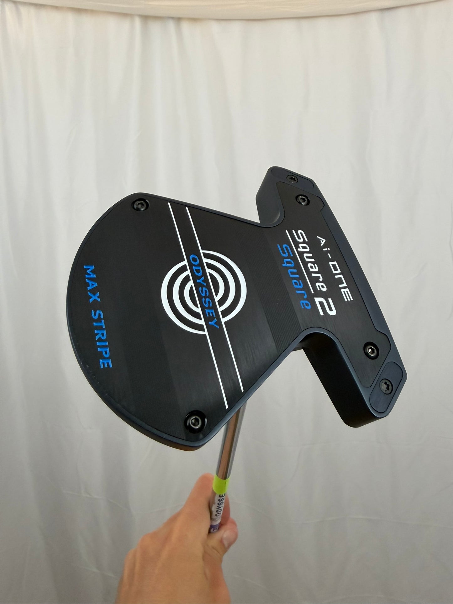 Odyssey Ai-ONE Square 2 Square Max Stripe Putter Stroke Lab SL 90 34″ +HC NICE