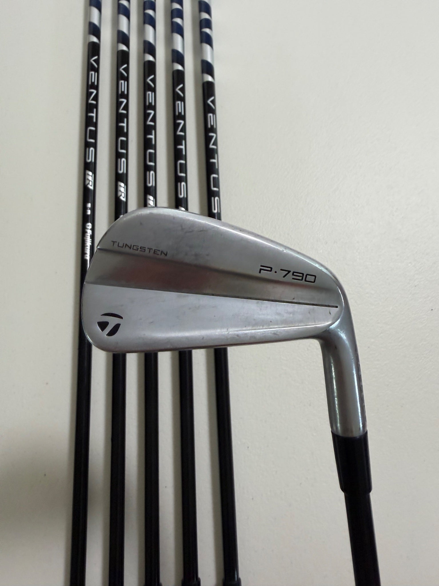 TaylorMade 2023 P790 Iron Set 5-PW Ventus TR Blue Senior Flex +1/2" NICE — photo 7