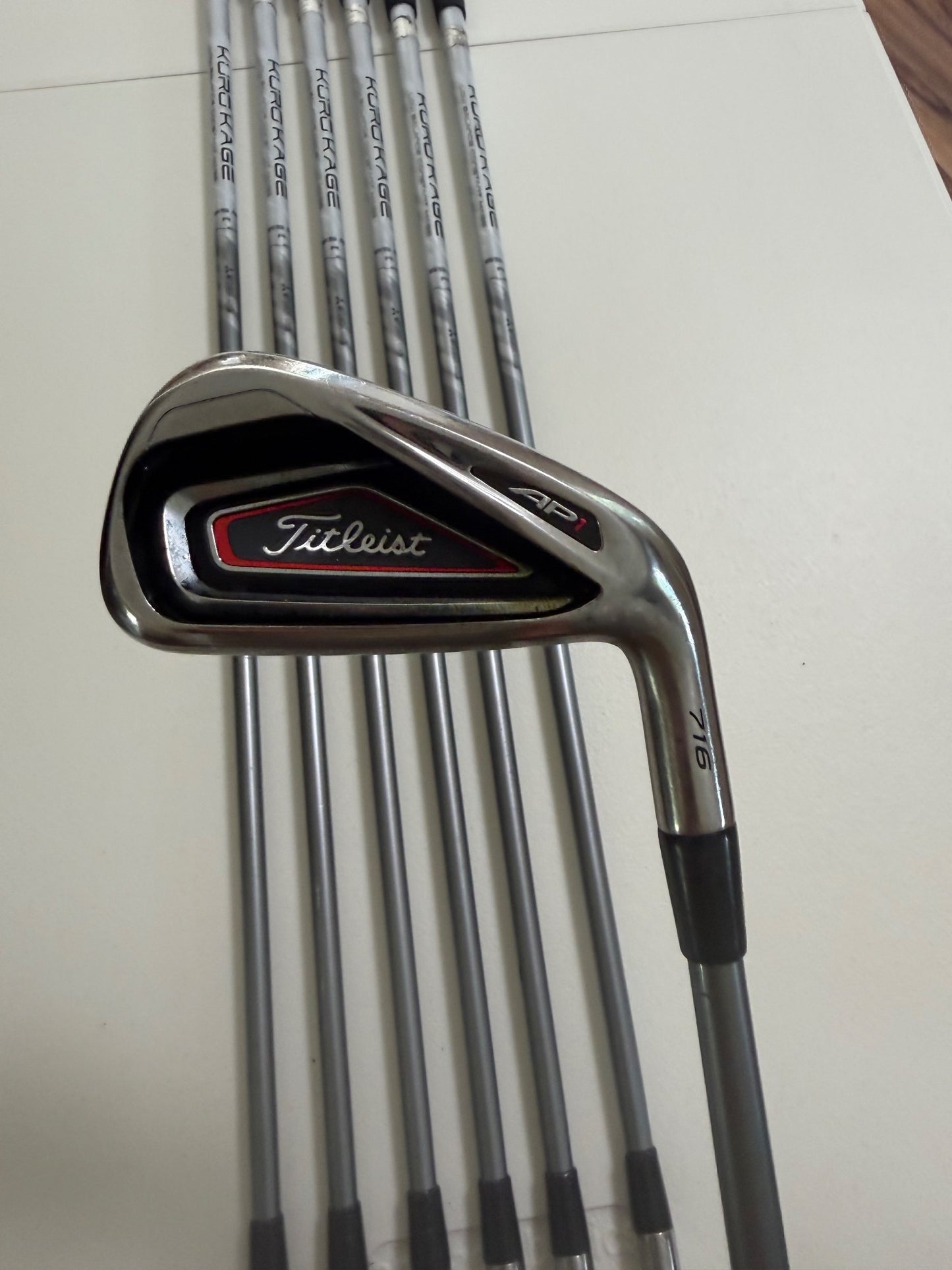 Titleist 716 AP1 Iron Set 4-PW Kuro Kage Regular Flex NICE — photo 8