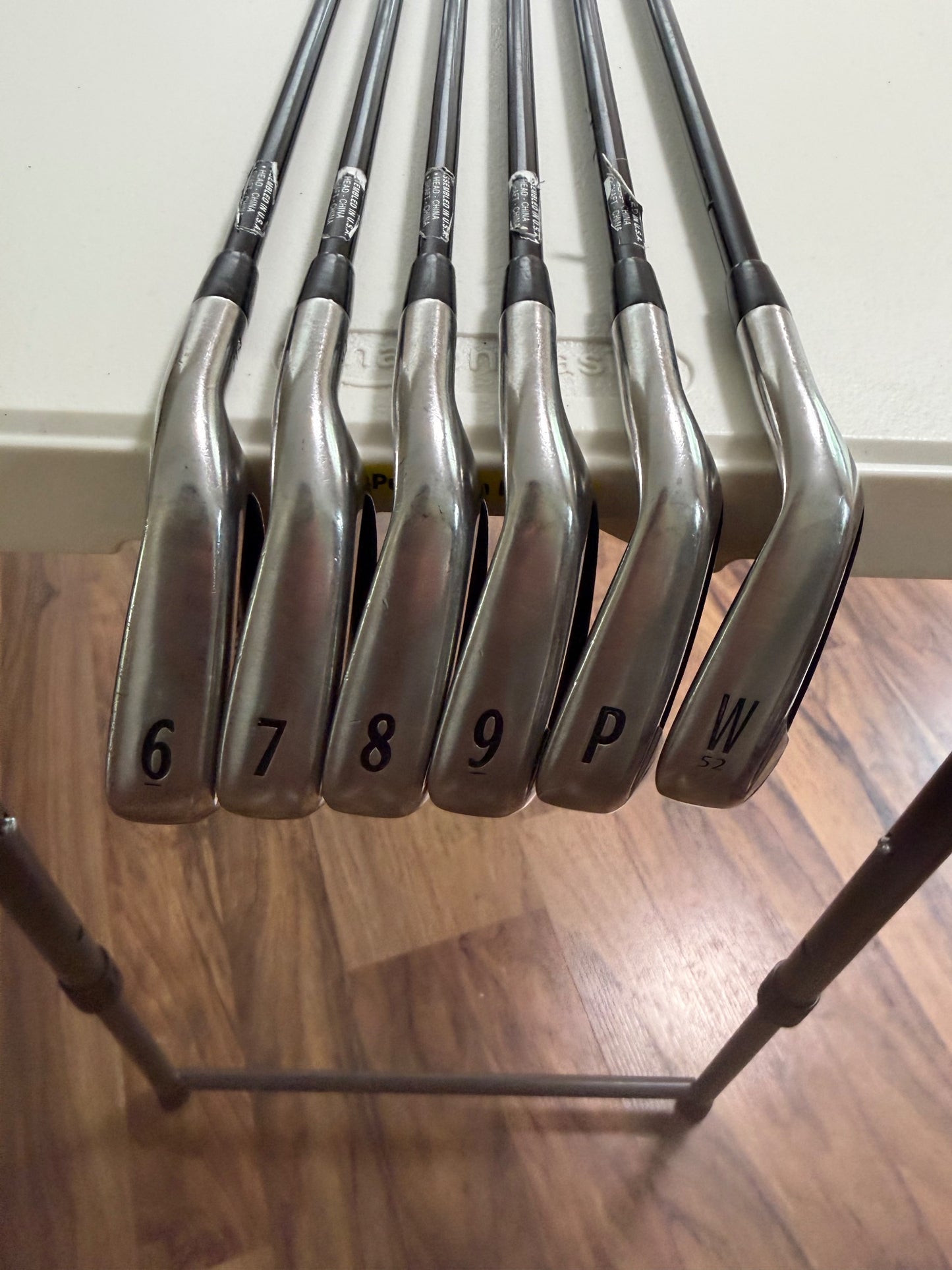 Titleist 714 AP1 Iron Set 6-GW Kuro Kage 50G Ladies Flex -1/2" NICE — photo 5