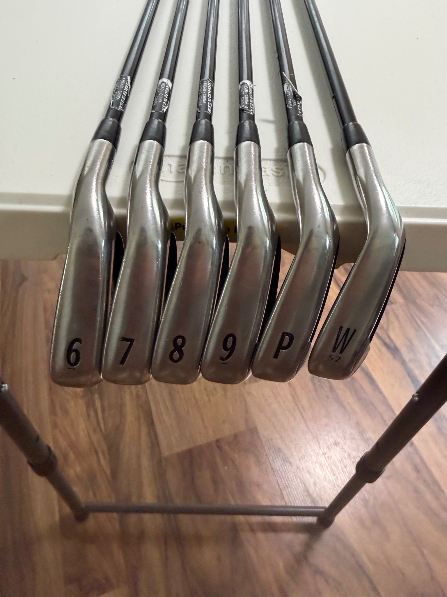 Titleist 714 AP1 Iron Set 6-GW Kuro Kage 50G Ladies Flex -1/2" NICE — photo 5