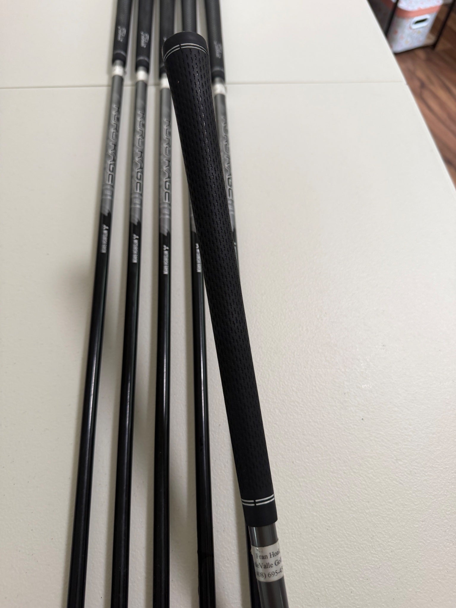 Titleist 714 AP1 Iron Set 6-GW Kuro Kage 50G Ladies Flex -1/2" NICE — photo 10