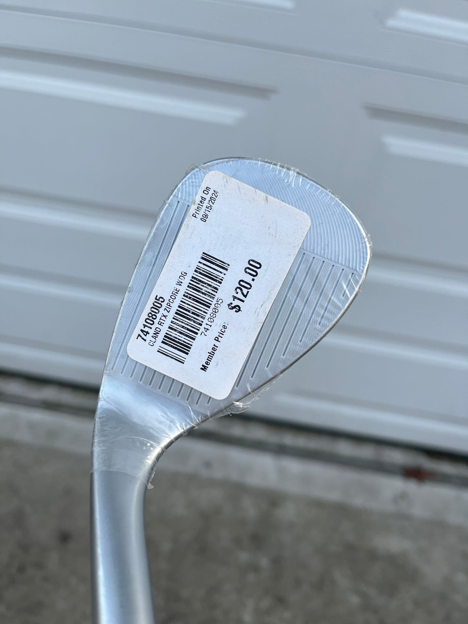 Photo of Cleveland RTX ZipCore Tour Satin Lob Wedge 58° Wedge Flex Spinner
