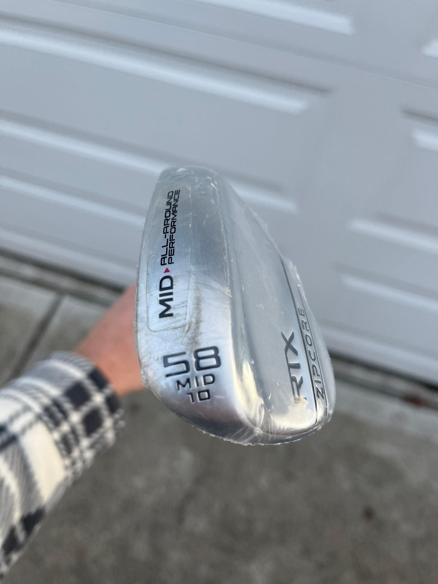 Photo of Cleveland RTX ZipCore Tour Satin Lob Wedge 58° Wedge Flex Spinner