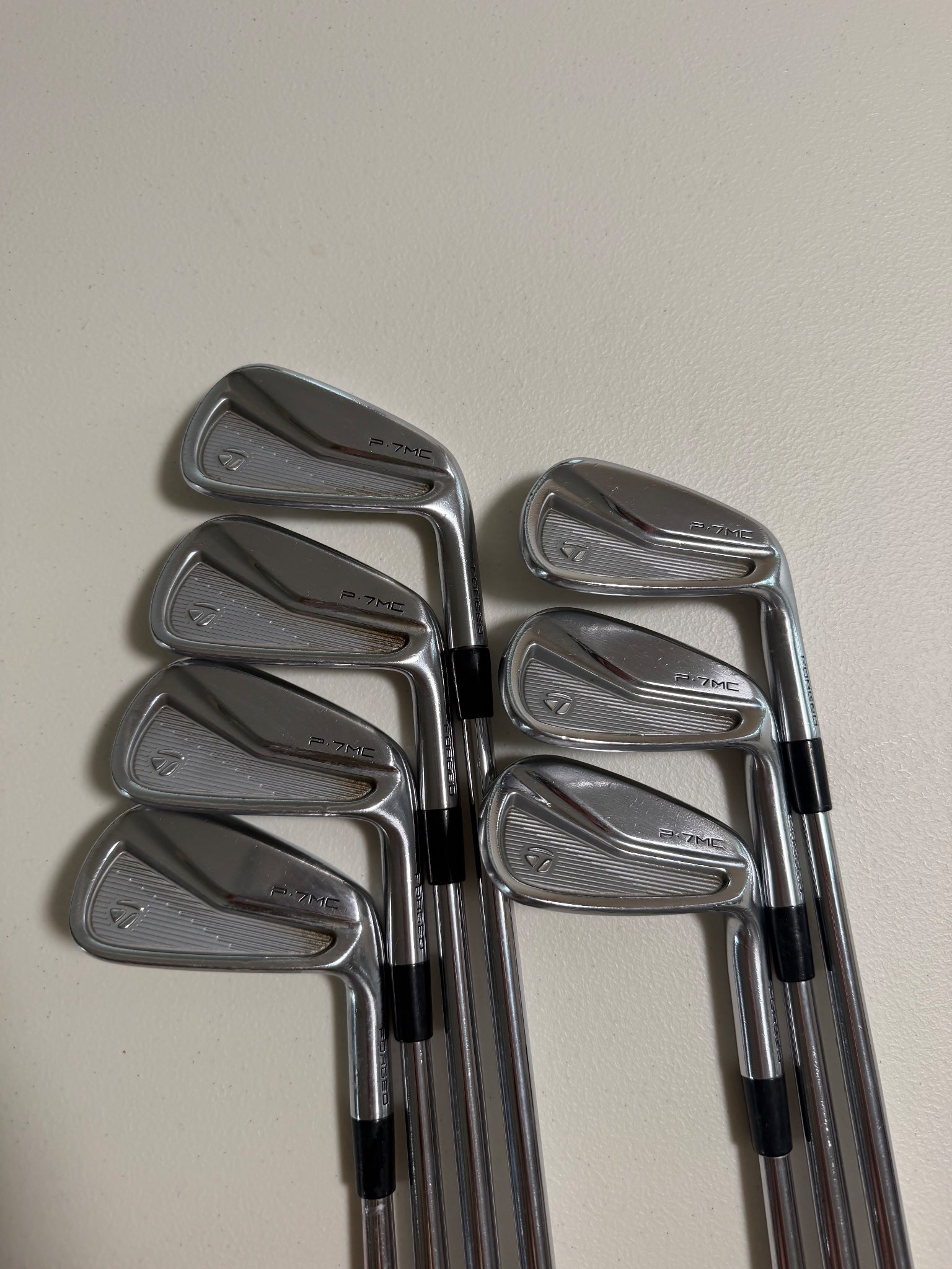 TaylorMade P7MC Iron Set 4-PW DG 105 S300 Stiff Flex READ
