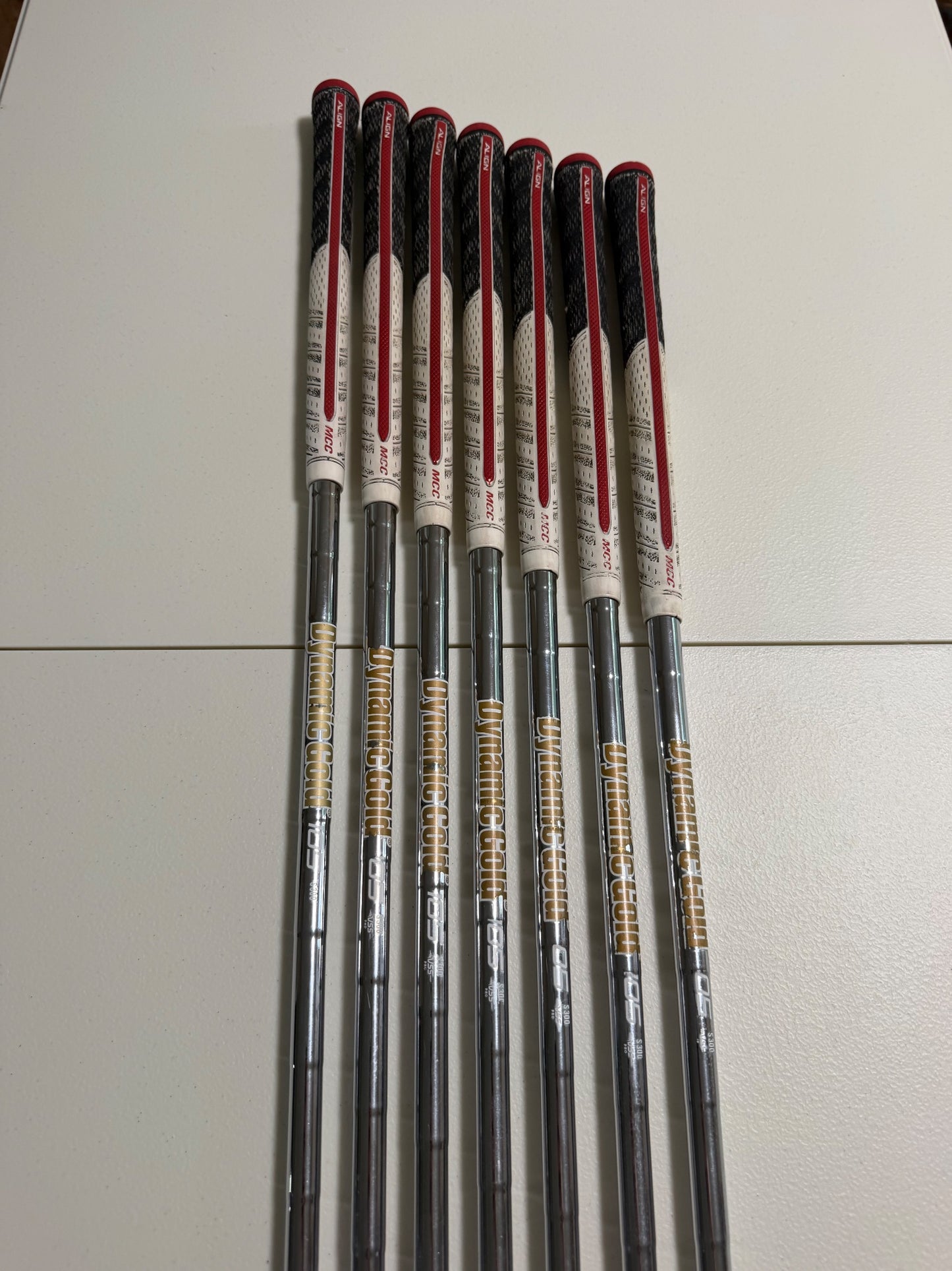 TaylorMade P7MC Iron Set 4-PW DG 105 S300 Stiff Flex READ — photo 9