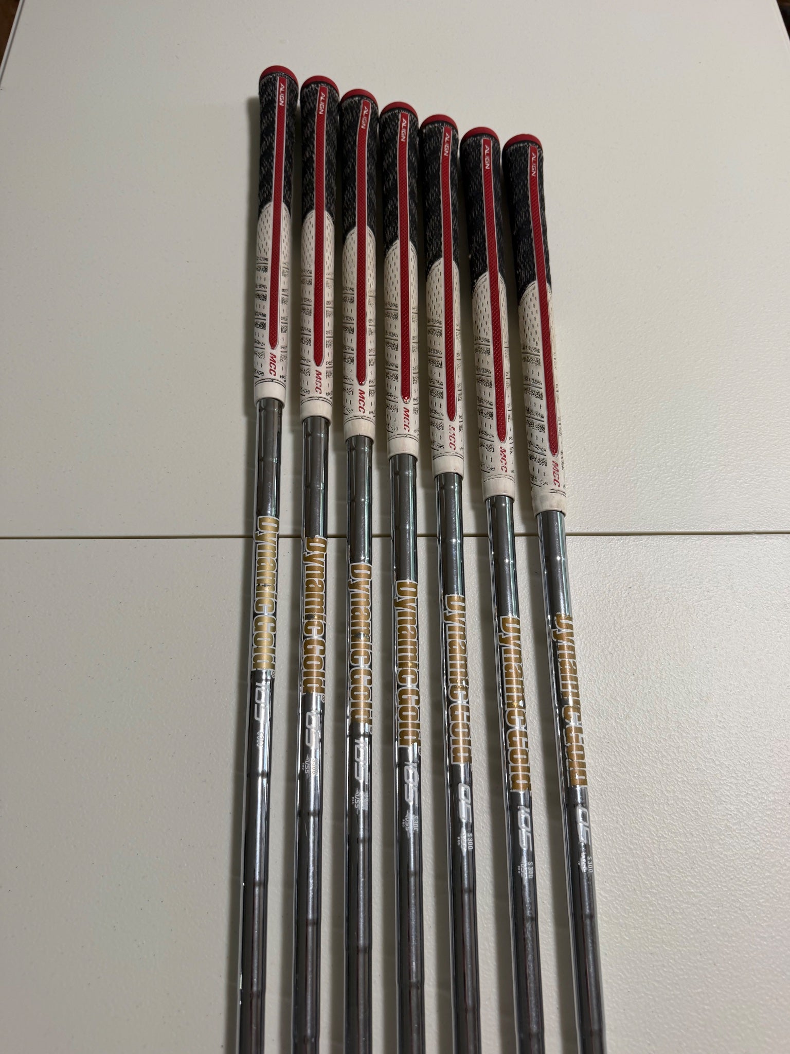 TaylorMade P7MC Iron Set 4-PW DG 105 S300 Stiff Flex READ — photo 9