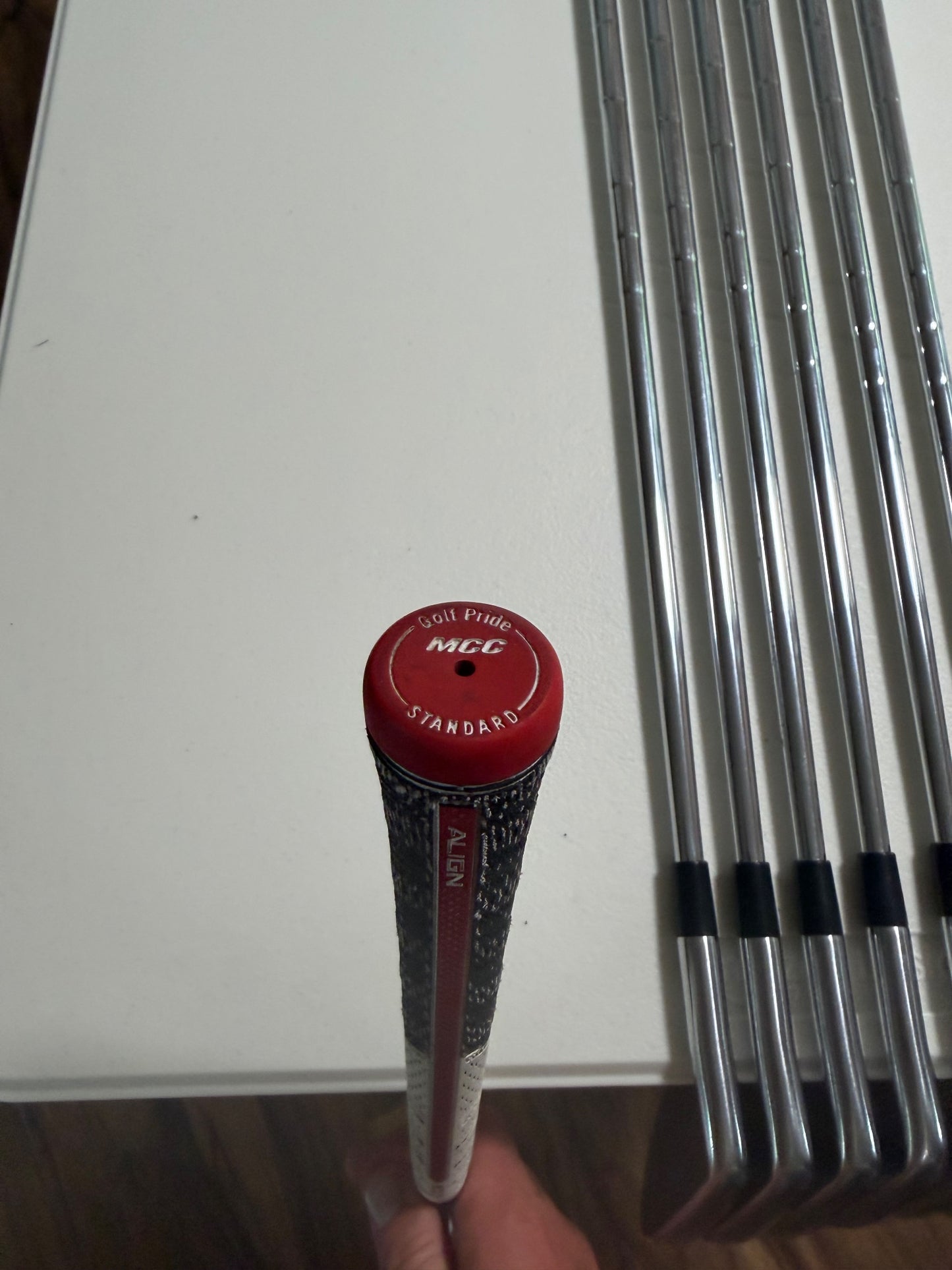 TaylorMade P7MC Iron Set 4-PW DG 105 S300 Stiff Flex READ — photo 13