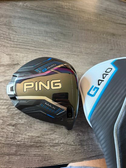 Ping G440 MAX Driver 10.5° +HC Head Only NICE