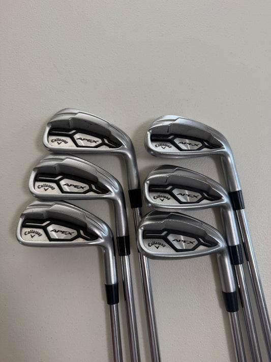 Callaway Apex CF16 Iron Set 5-PW NS Pro 950GH Neo Regular Flex -3/4" NICE