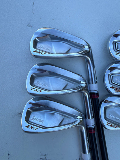 Srixon ZXi5/ZXi7 Combo Iron Set 5-PW KBS C-Taper LTD Black Extra Stiff NICE — photo 2