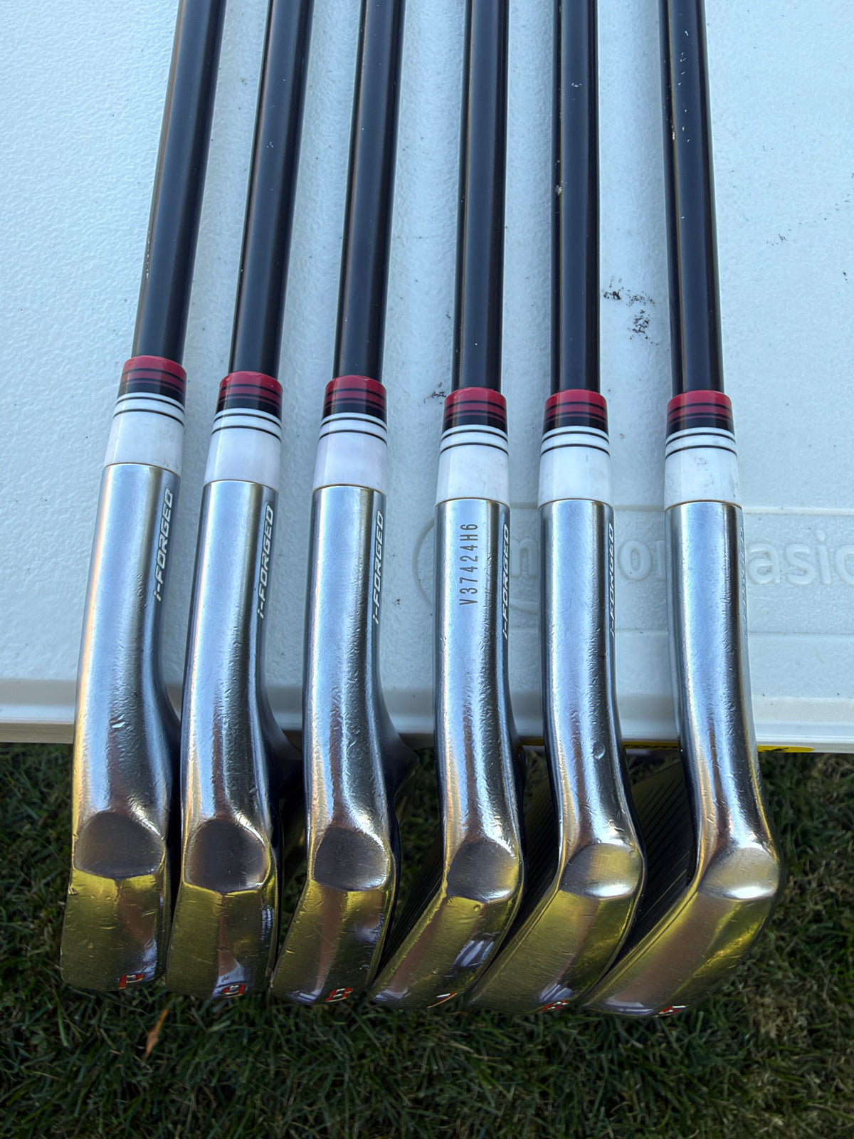 Srixon ZXi5/ZXi7 Combo Iron Set 5-PW KBS C-Taper LTD Black Extra Stiff NICE — photo 11