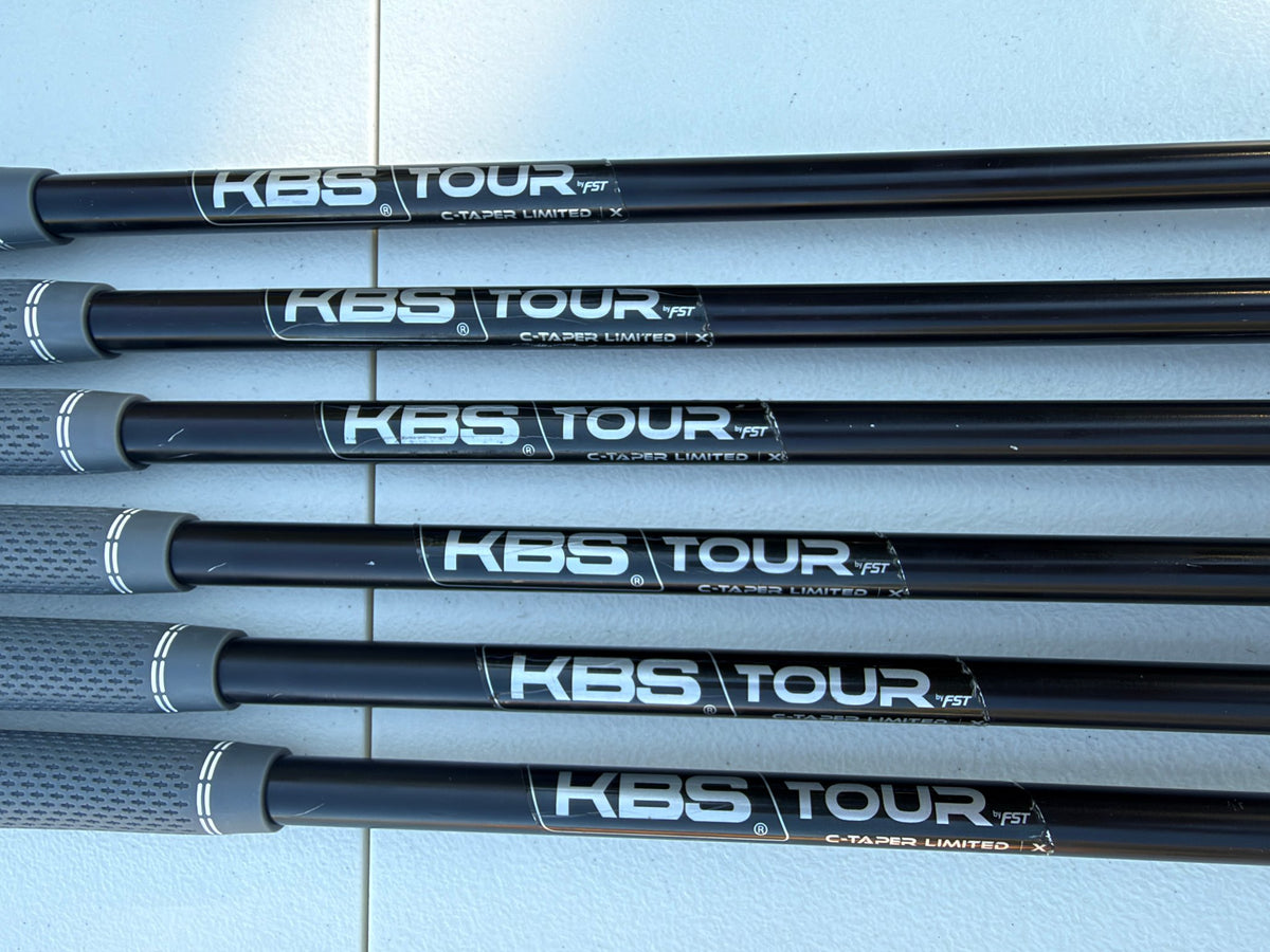 Srixon ZXi5/ZXi7 Combo Iron Set 5-PW KBS C-Taper LTD Black Extra Stiff NICE — photo 12