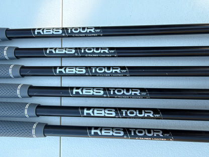 Srixon ZXi5/ZXi7 Combo Iron Set 5-PW KBS C-Taper LTD Black Extra Stiff NICE — photo 12