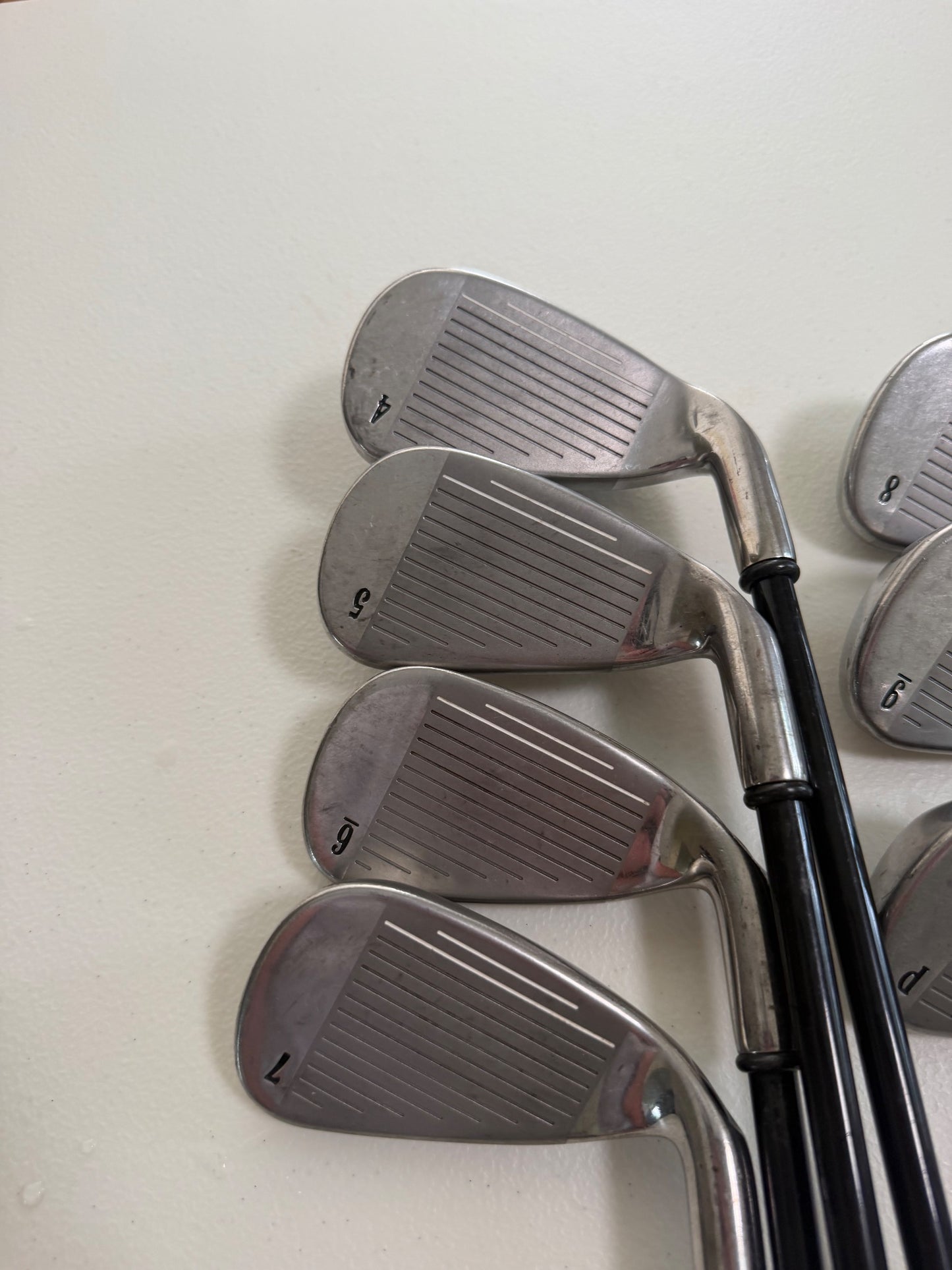 Callaway 2008 Big Bertha Iron Set 4-PW Graphite 65G Senior Flex Lefty READ — photo 3