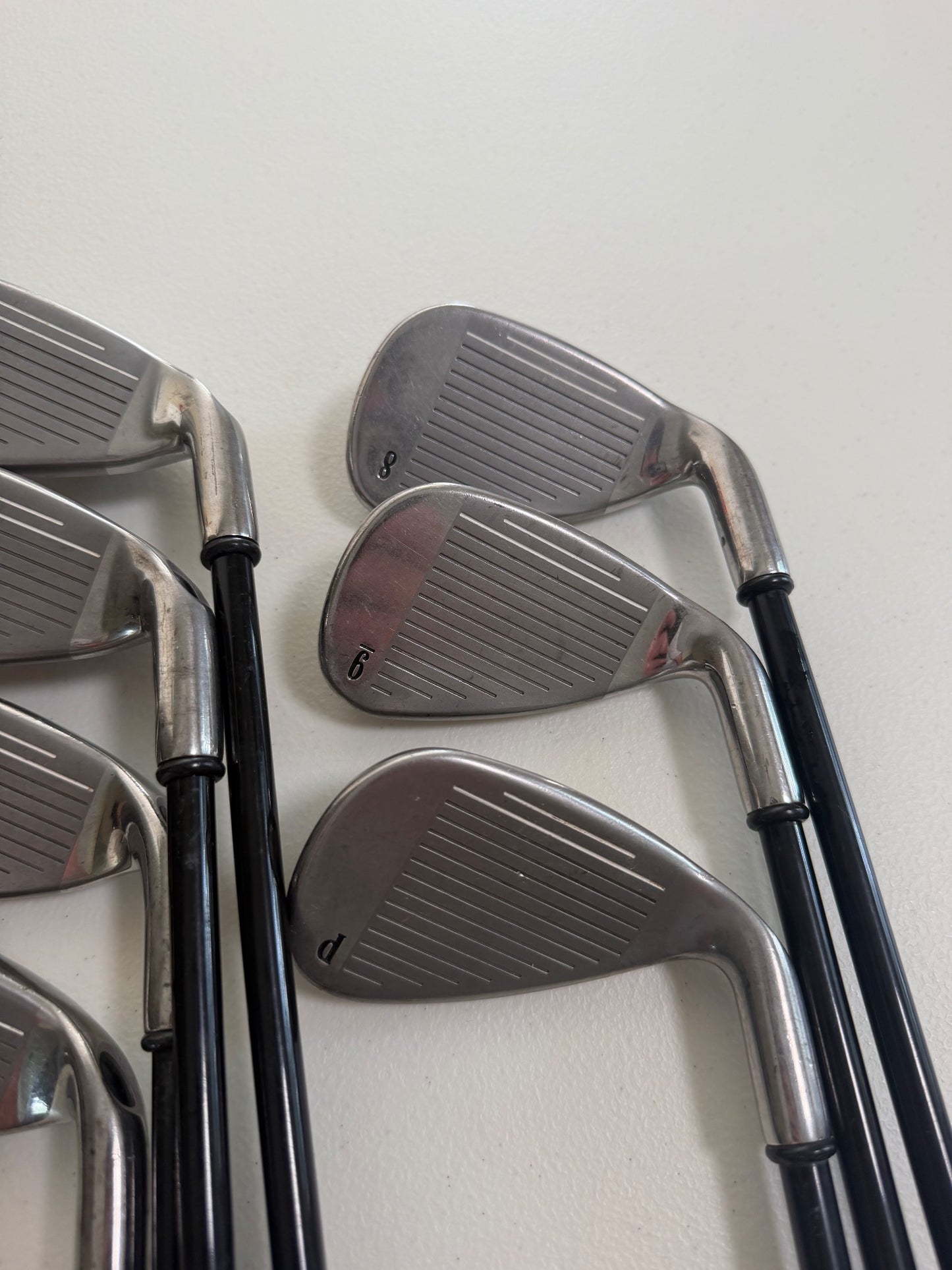 Callaway 2008 Big Bertha Iron Set 4-PW Graphite 65G Senior Flex Lefty READ — photo 4