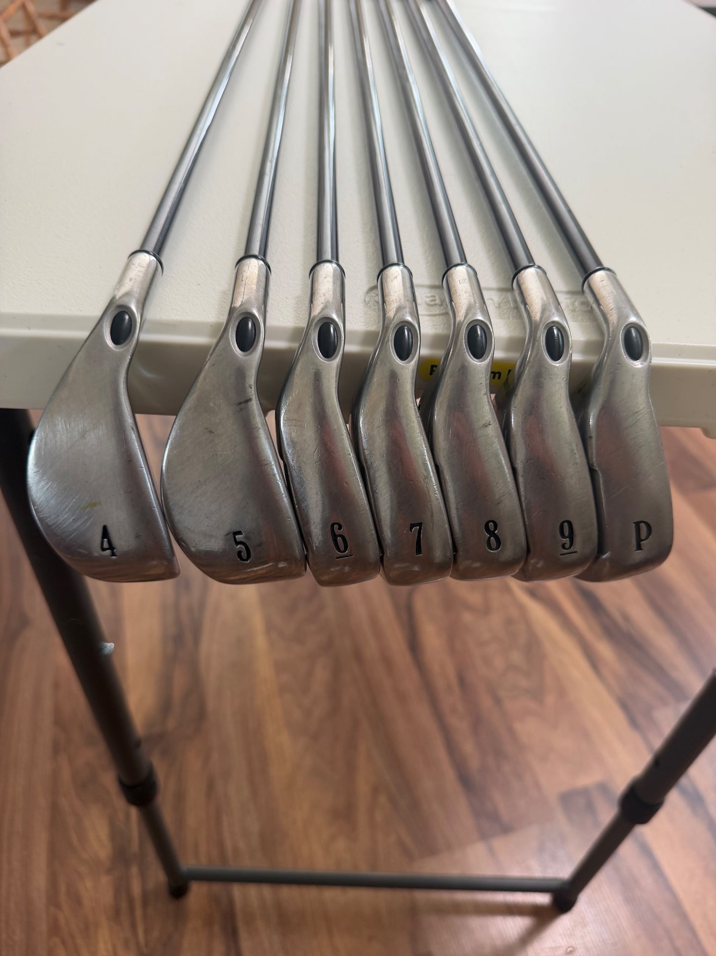 Callaway 2008 Big Bertha Iron Set 4-PW Graphite 65G Senior Flex Lefty READ — photo 5