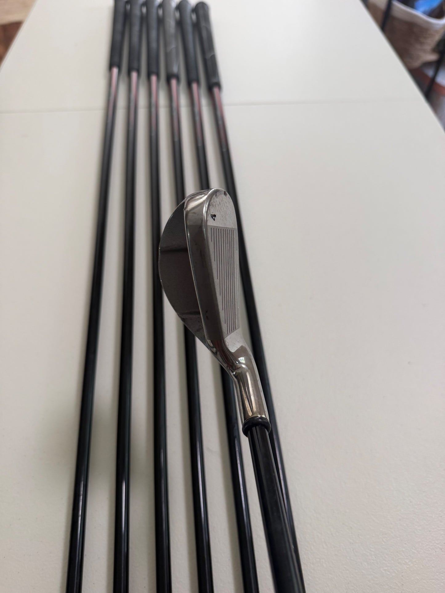 Callaway 2008 Big Bertha Iron Set 4-PW Graphite 65G Senior Flex Lefty READ — photo 9