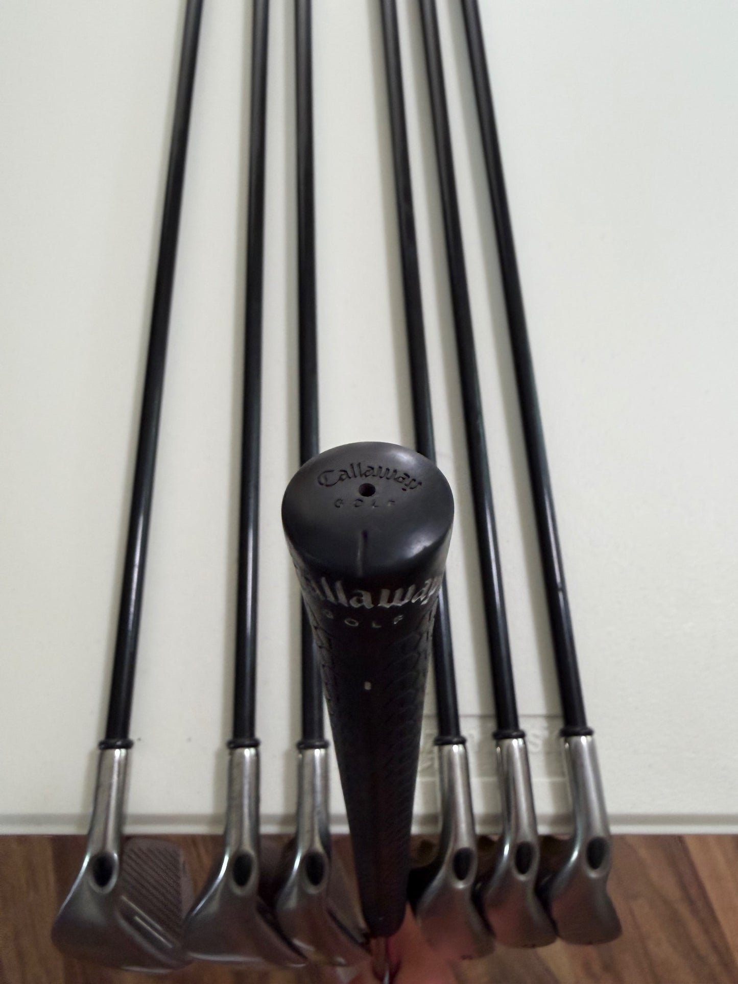 Callaway 2008 Big Bertha Iron Set 4-PW Graphite 65G Senior Flex Lefty READ — photo 14