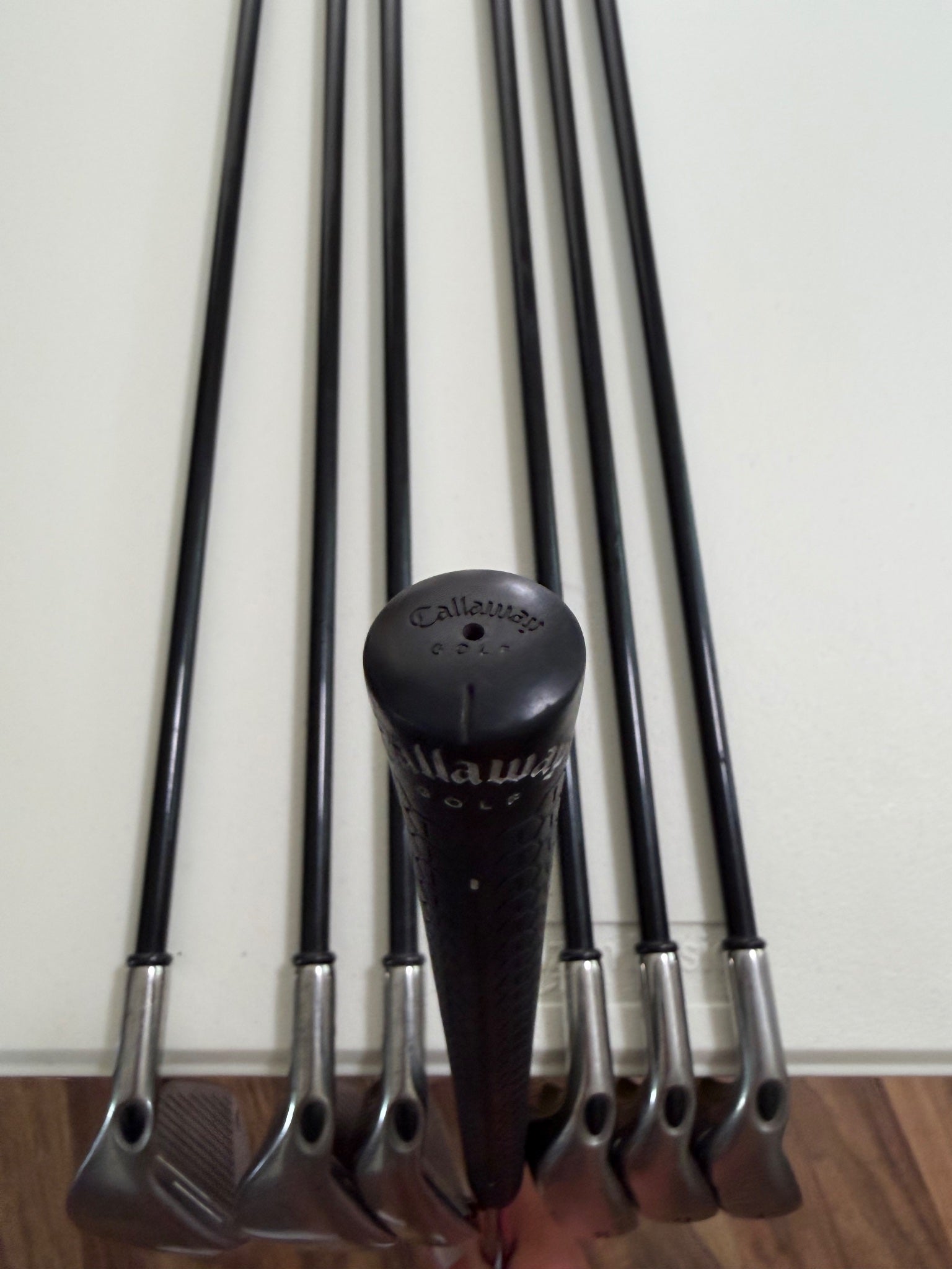 Callaway 2008 Big Bertha Iron Set 4-PW Graphite 65G Senior Flex Lefty READ — photo 14