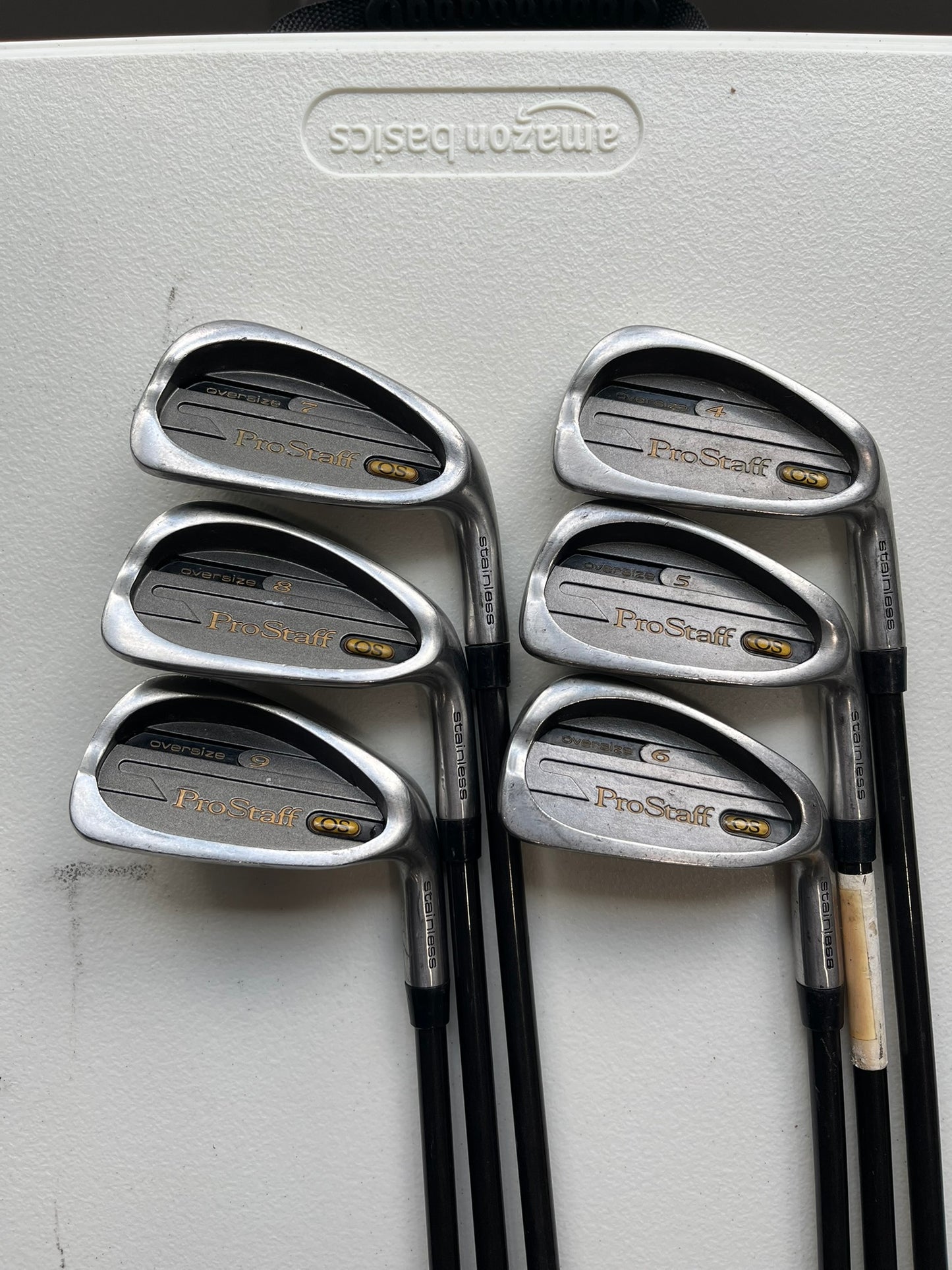 Wilson Pro Staff OS Iron Set 4-9 Irons Reflex Regular Flex Standard NICE
