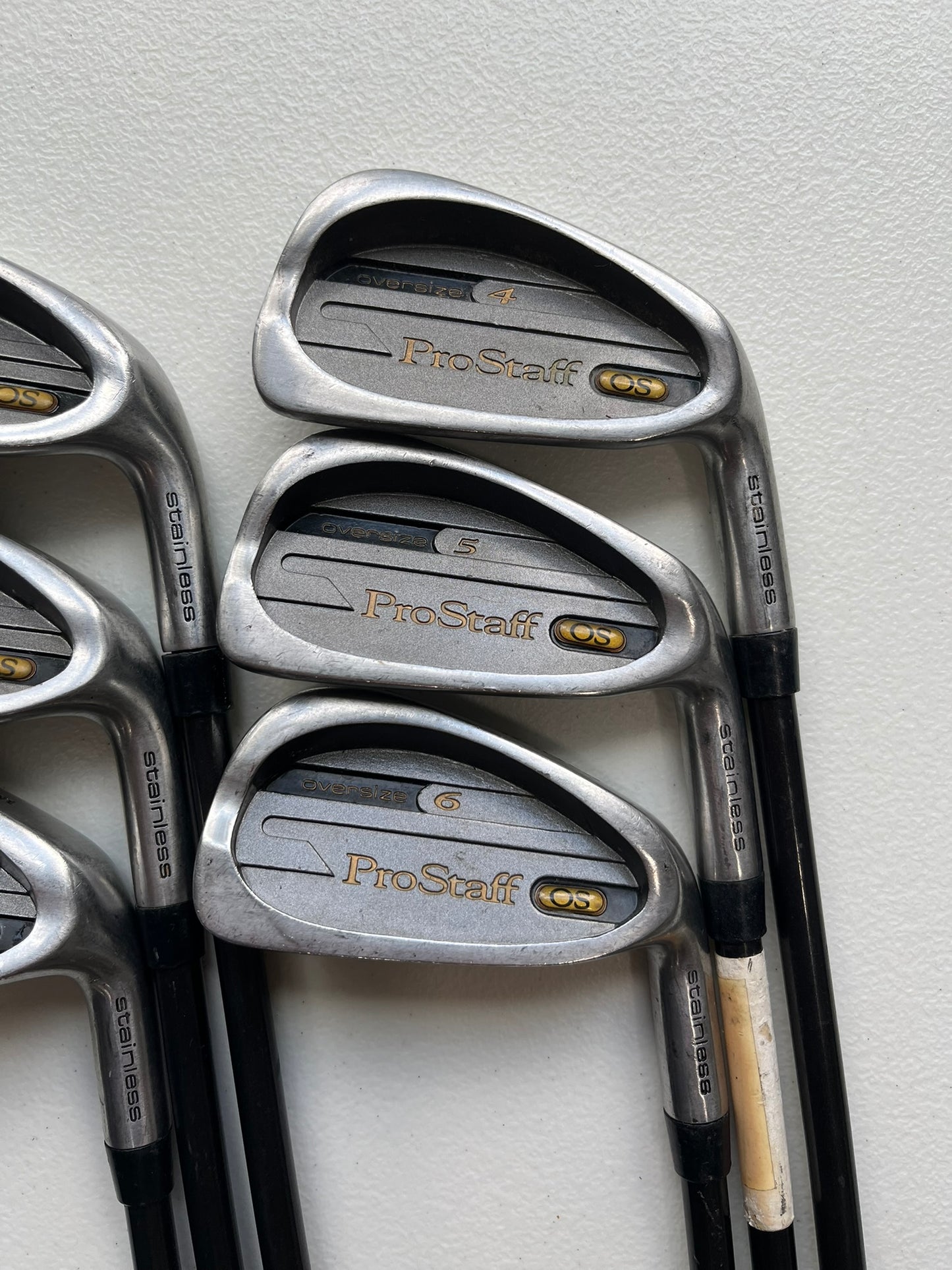 Wilson Pro Staff OS Iron Set 4-9 Irons Reflex Regular Flex Standard NICE