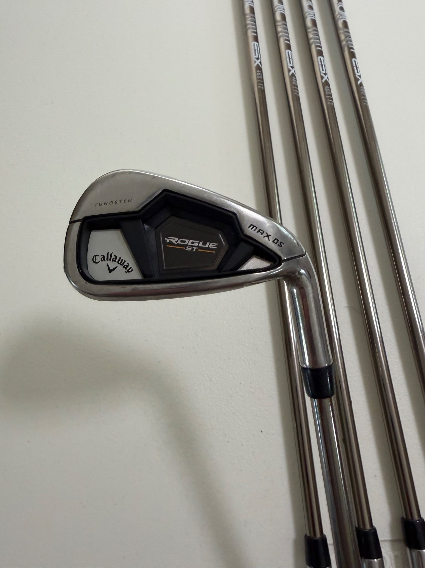Callaway Rogue ST Max OS Lite Iron Set 6-PW Recoil ESX F2 Senior Flex -1" NICE — photo 8