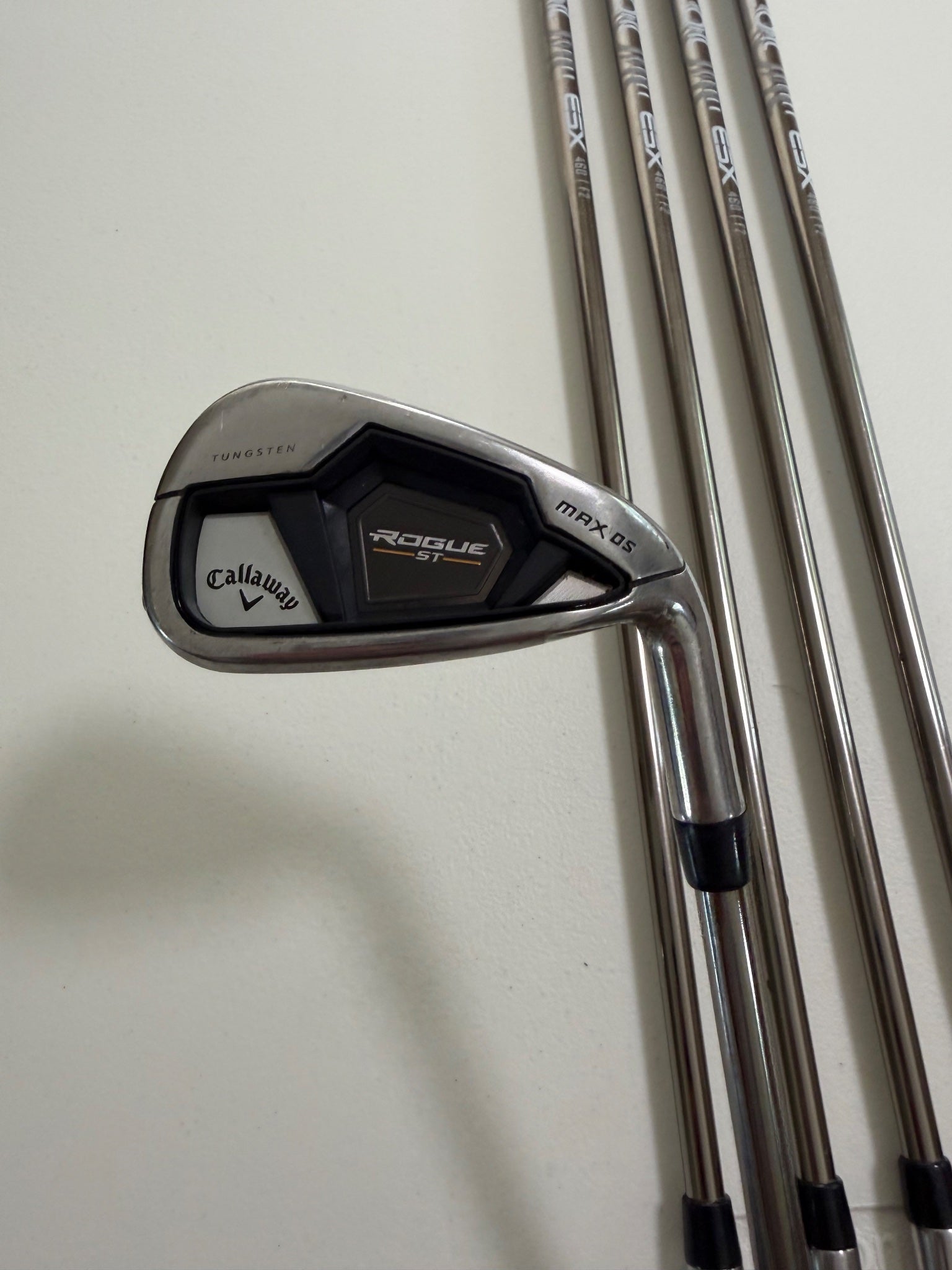 Callaway Rogue ST Max OS Lite Iron Set 6-PW Recoil ESX F2 Senior Flex -1" NICE — photo 8