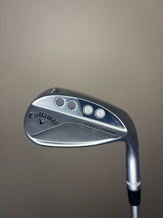 Photo of Callaway Jaws Raw Chrome Lob Wedge 58° Stiff Flex Project X Ls 120