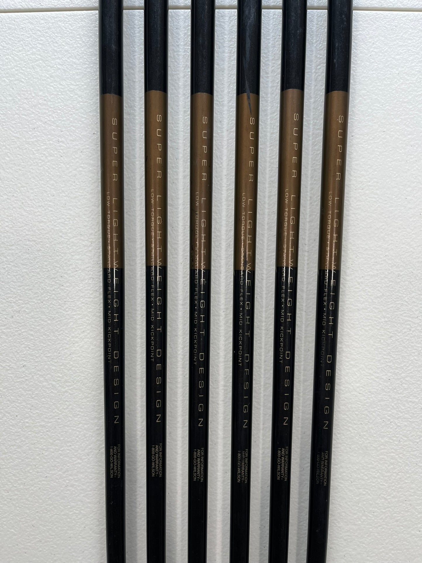 Wilson Pro Staff OS Iron Set 4-9 Irons Reflex Regular Flex Standard NICE