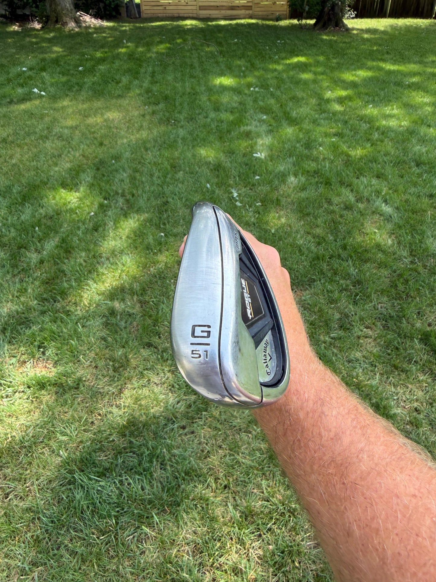 Callaway Rogue ST Max OS Lite Gap Wedge 51° Recoil F2 Senior Flex 34.25" NICE — photo 4
