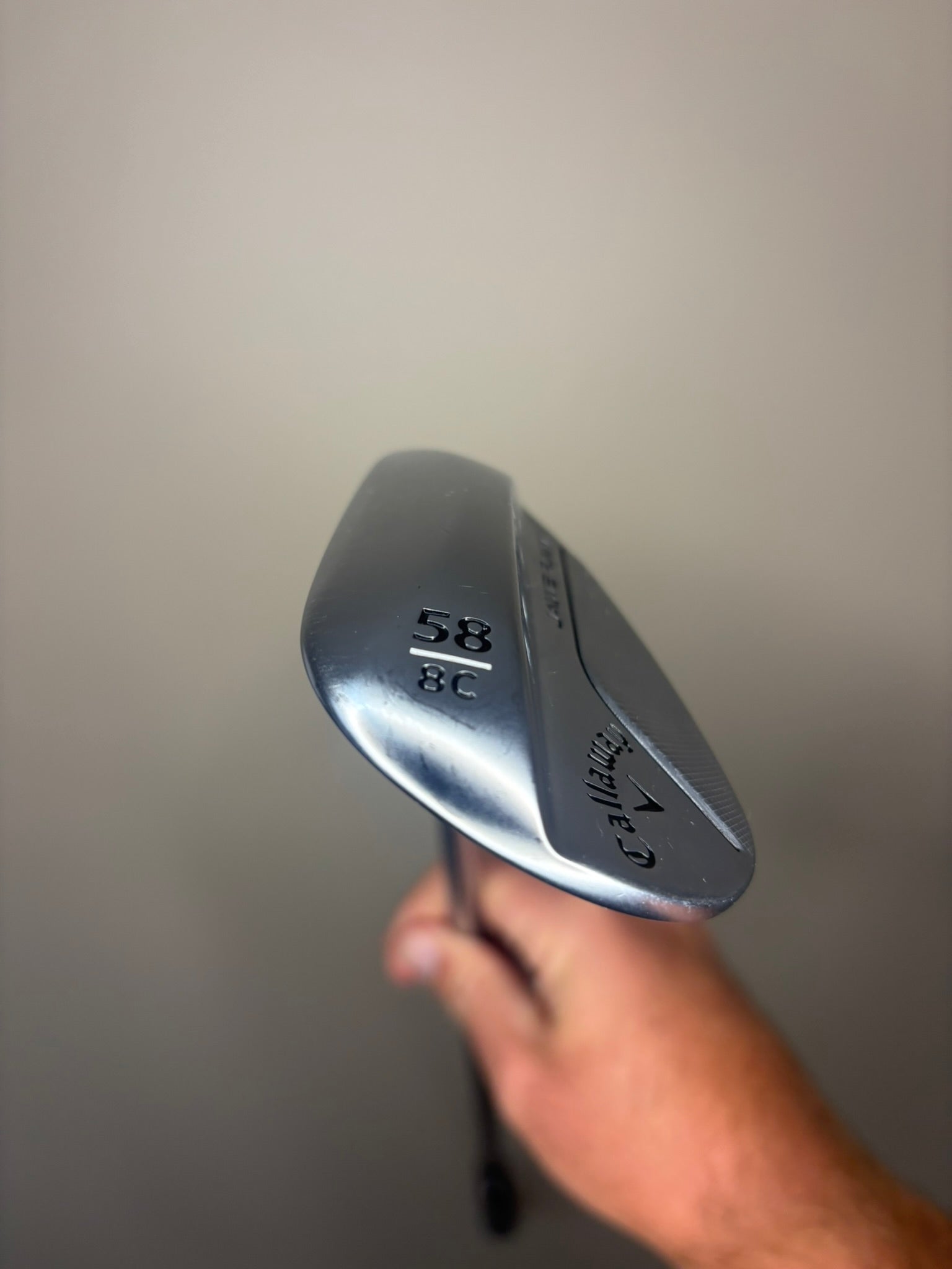 Photo of Callaway Jaws Raw Chrome Lob Wedge 58° Stiff Flex Project X Ls 120