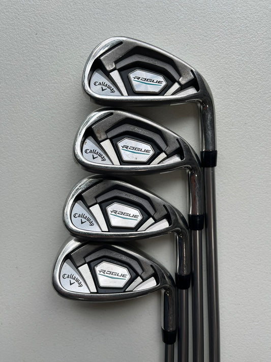 Callaway Rogue Ladies Iron Set 7-PW Quaranta 40 Ladies Flex NICE