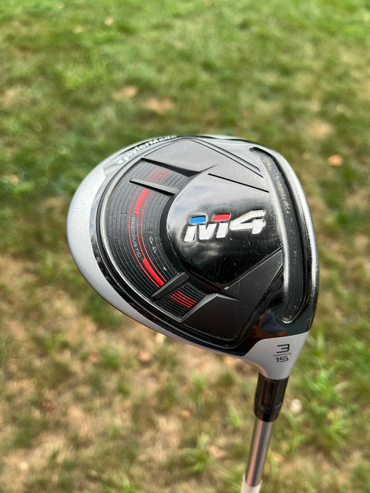 Taylormade M4 3-Wood 15° Tensei CK Blue 65 Regular Flex 43.25″ +HC NICE