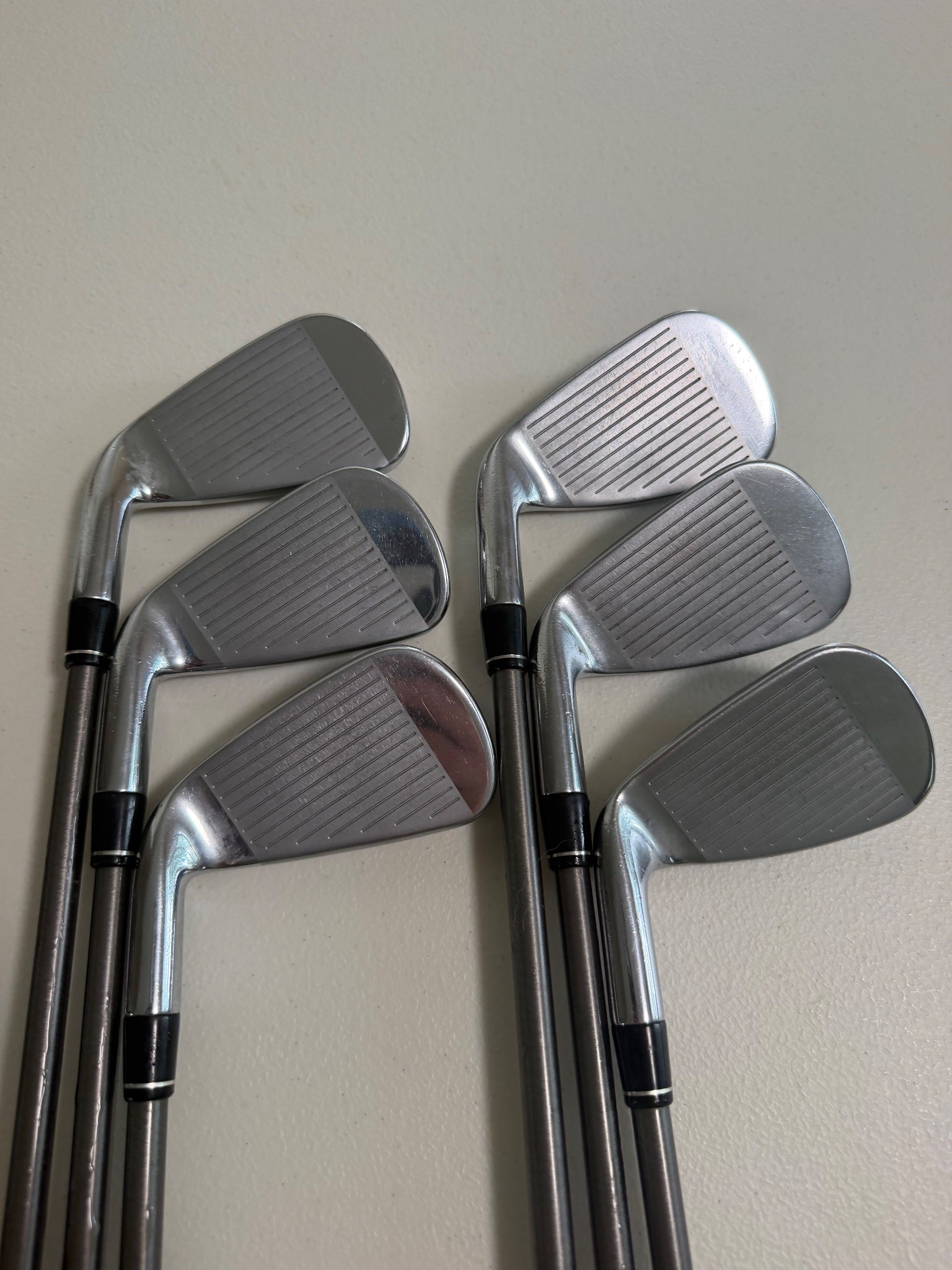 Callaway EPIC Forged Iron Set 5-PW SteelFiber Fc80 F3 Regular Flex +1/2" NICE — photo 2
