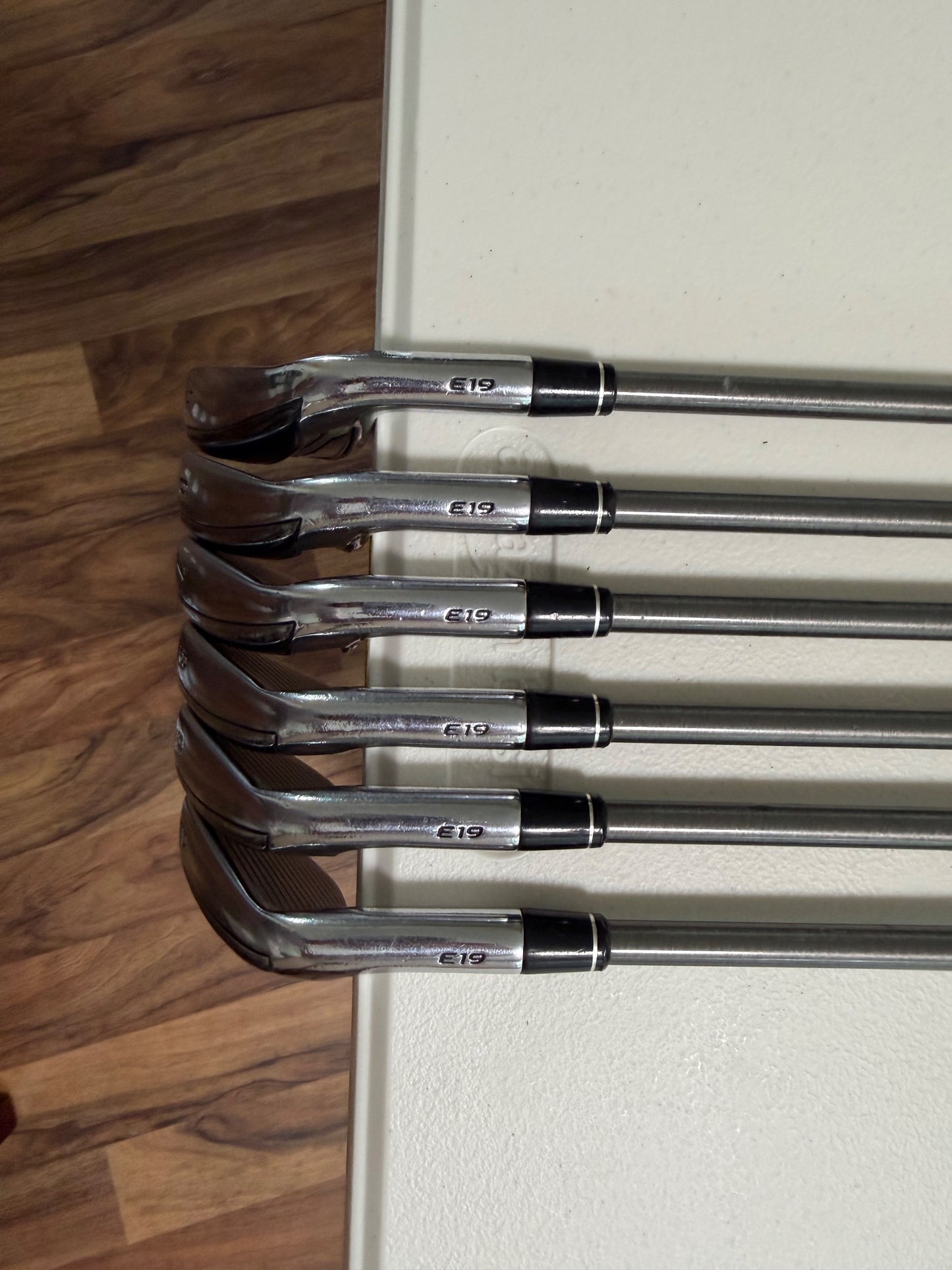 Callaway EPIC Forged Iron Set 5-PW SteelFiber Fc80 F3 Regular Flex +1/2" NICE — photo 6