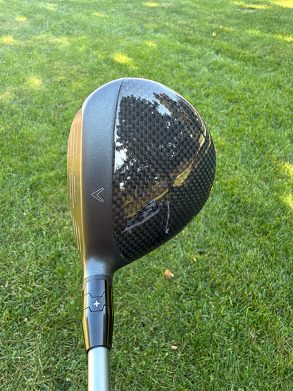 Callaway Quantum Max 5-Wood 18° Denali Frost Silver Stiff Flex 42.25" +HC NICE — photo 3