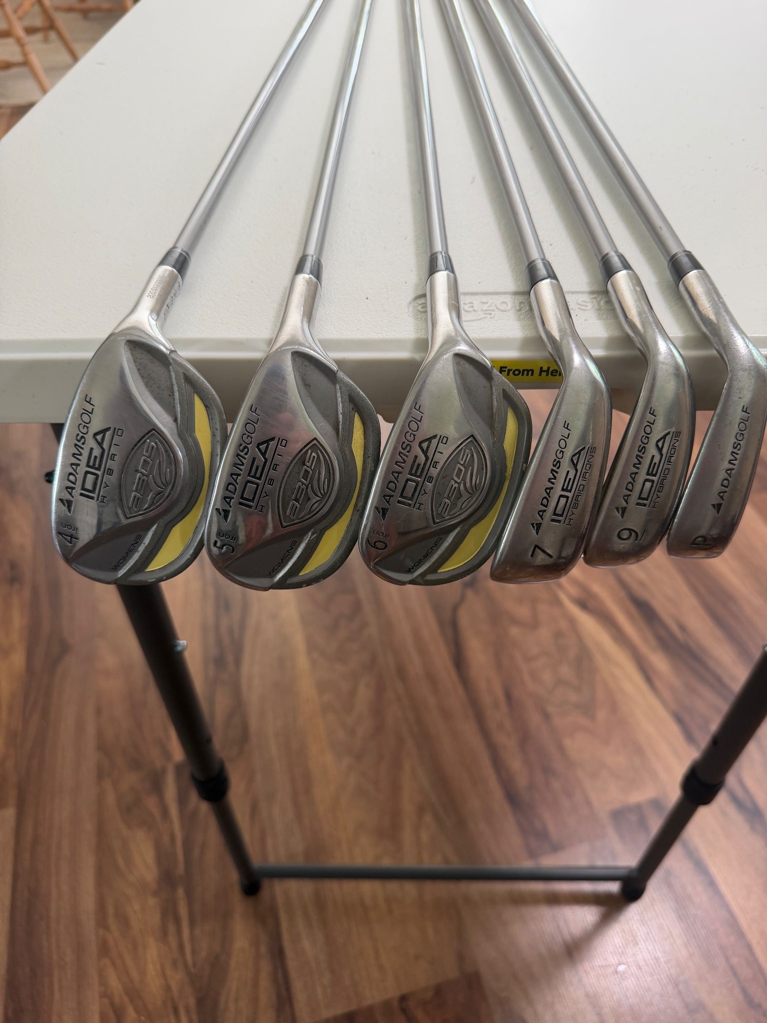Adams Idea A3 OS Iron Set 4-PW (NO 8 IRON) Graphite Ladies Flex READ — photo 5