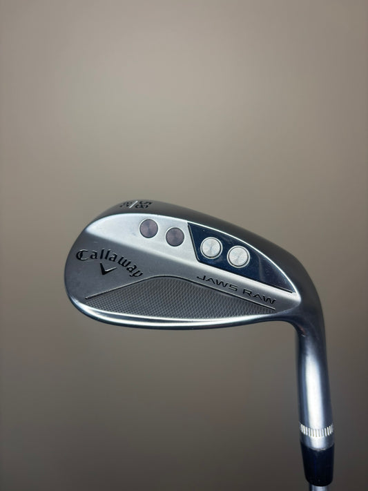 Photo of Callaway Jaws Raw Chrome Lob Wedge 58° Stiff Flex Project X Ls