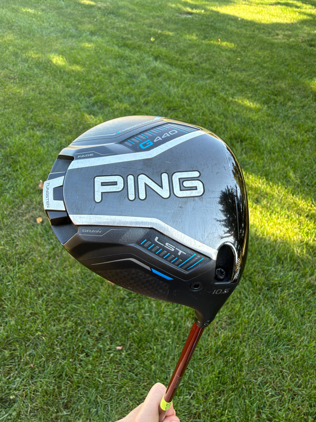 Ping G440 LST Driver 10.5° Denali Red Stiff Flex 45" +HC NICE