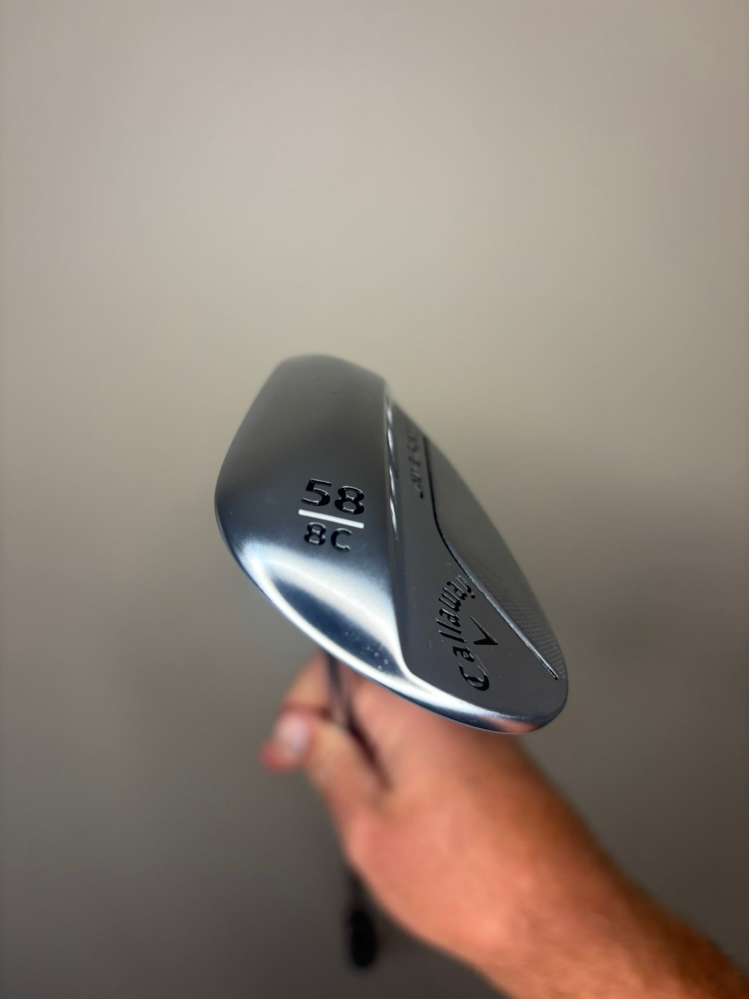 Photo of Callaway Jaws Raw Chrome Lob Wedge 58° Stiff Flex Project X Ls
