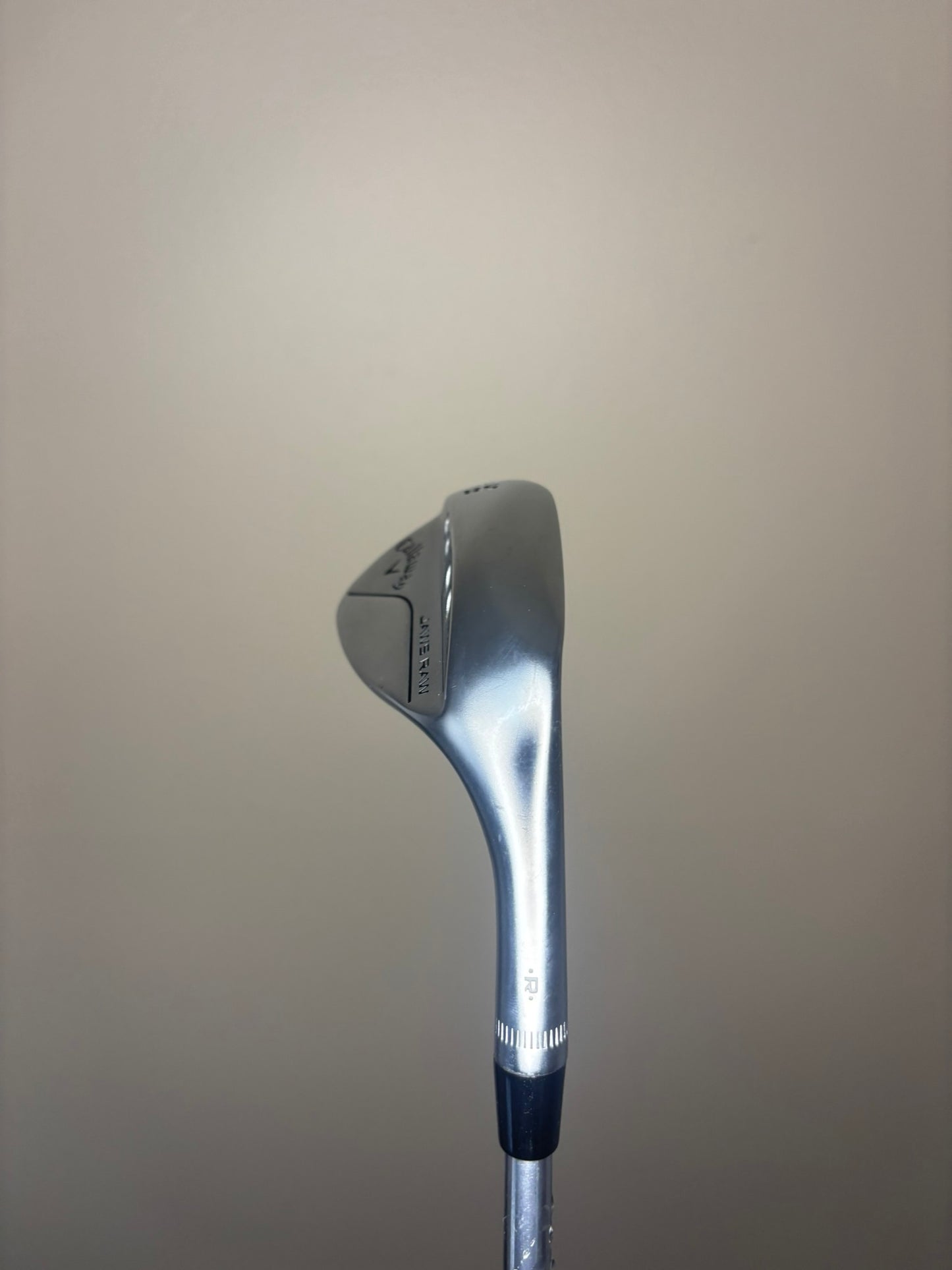 Photo of Callaway Jaws Raw Chrome Lob Wedge 58° Stiff Flex Project X Ls