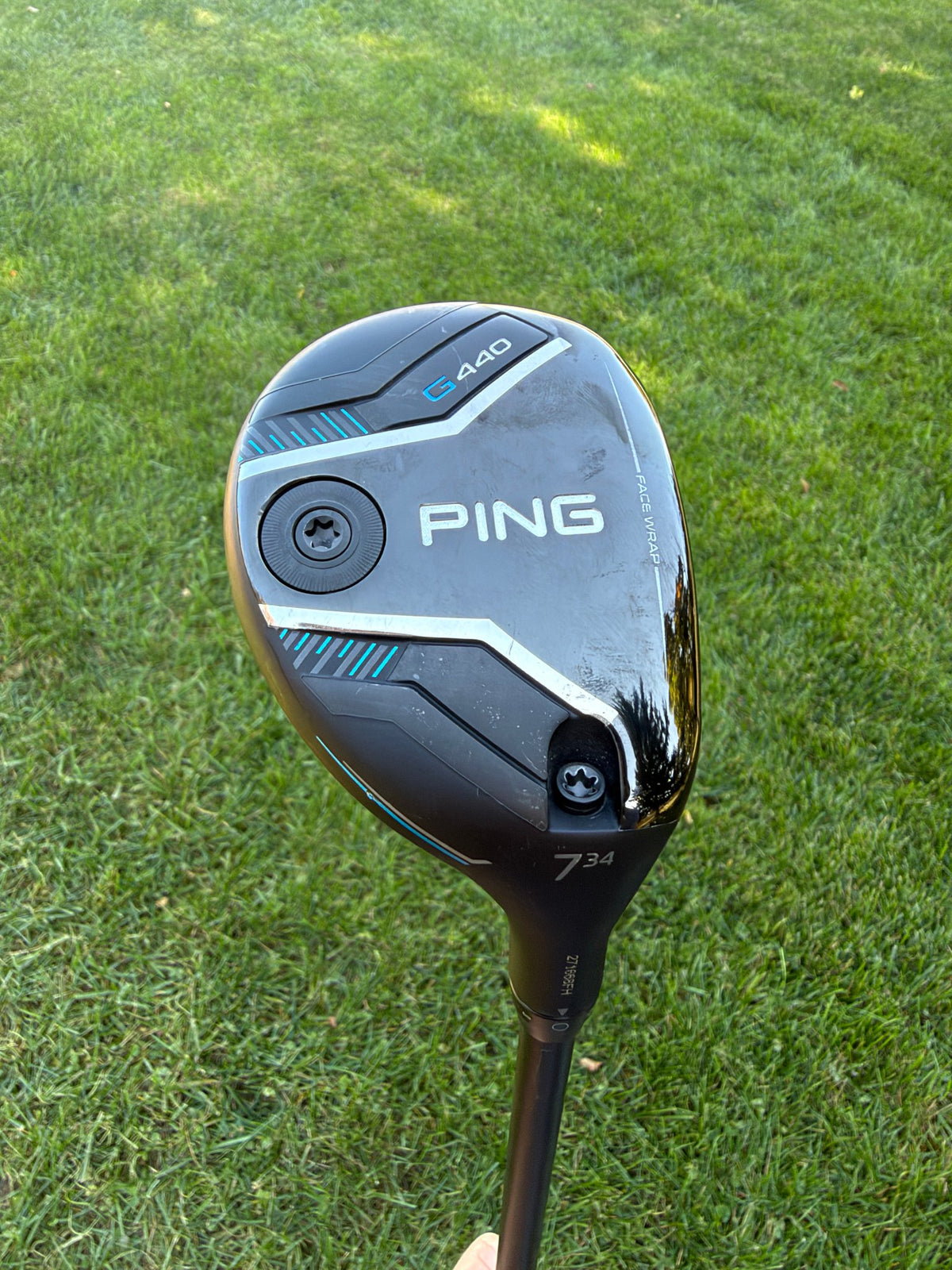 Ping G440 7 Hybrid 34° Alta CB Blue Regular Flex 38" +HC NEAR MINT