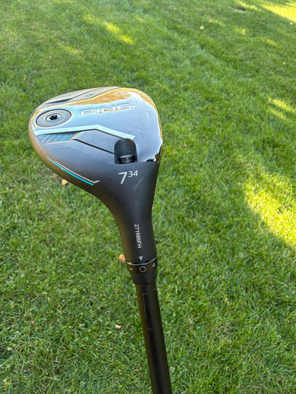 Ping G440 7 Hybrid 34° Alta CB Blue Regular Flex 38" +HC NEAR MINT — photo 5