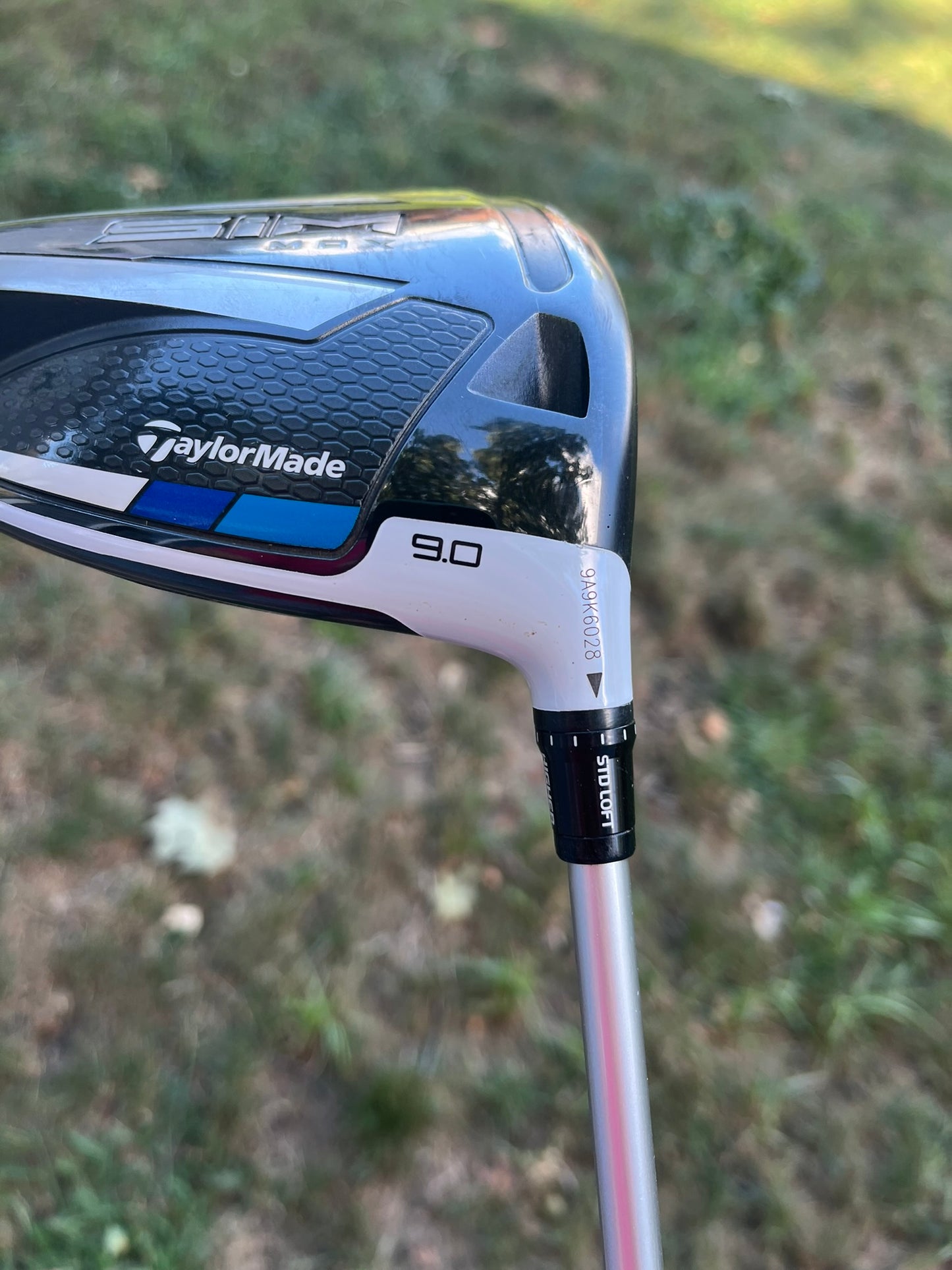 Taylormade Sim Max Driver 9° Ascent 60 Stiff Flex 45.5″ NICE