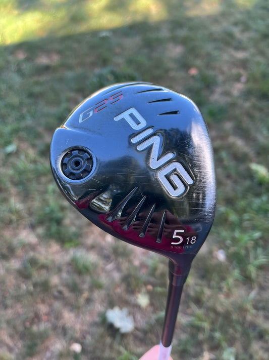 Ping G25 5-Wood 18° TFC 189 Regular Flex 41.25″ NICE