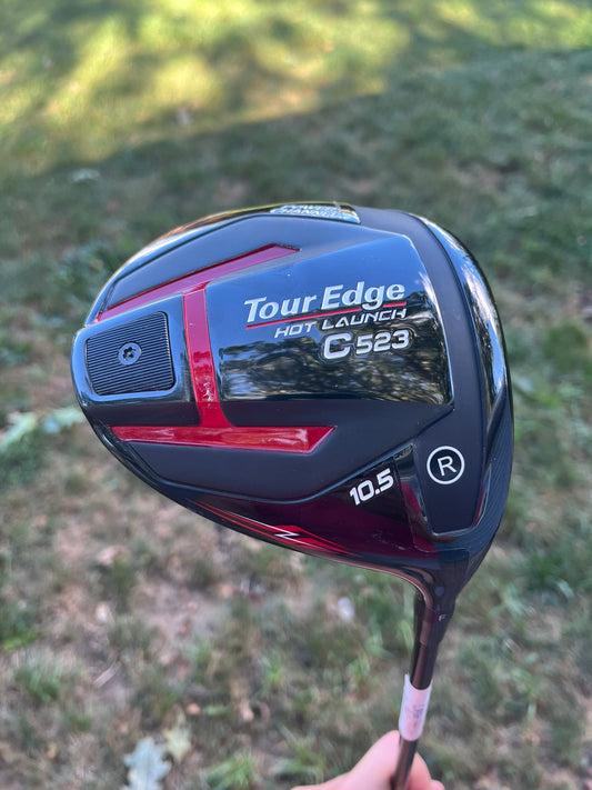 Tour Edge Hot Launch C523 Driver 10.5° Regular Flex 44.75″ NICE