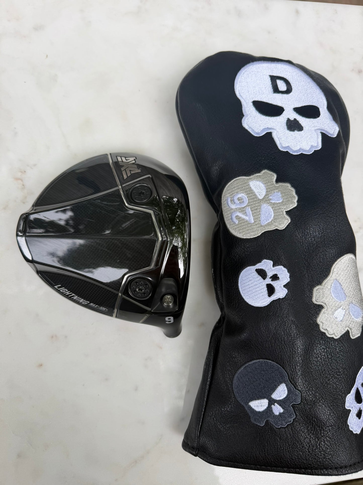 PXG Lightning Max 10K+ Driver 9° +HC Head Only NICE